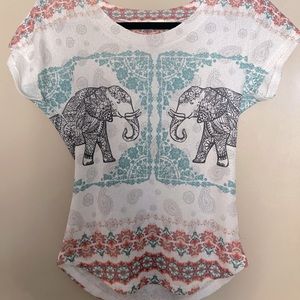 Short sleeve thermal top